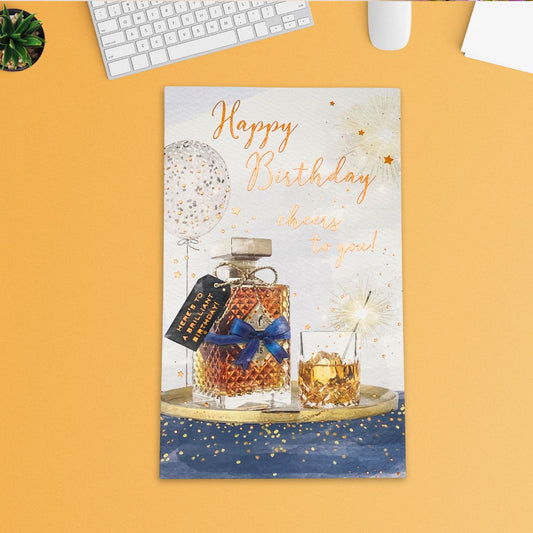 Brighstone Birthday Card - Whisky