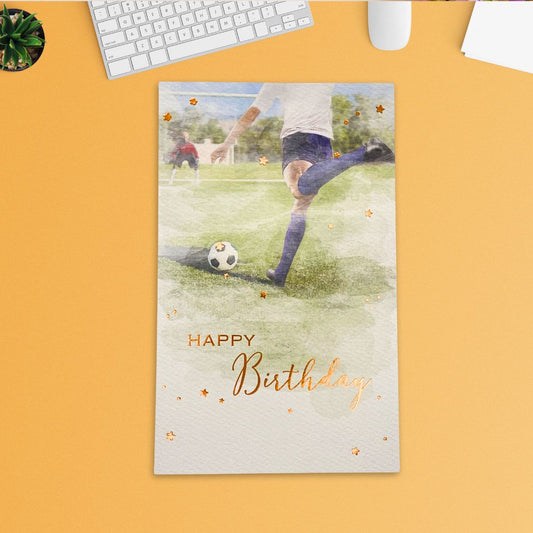 Brighstone Birthday Card - Football