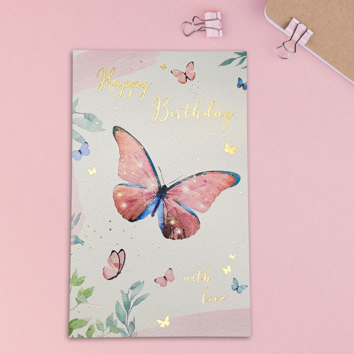 Brighstone Birthday Card - Butterfly