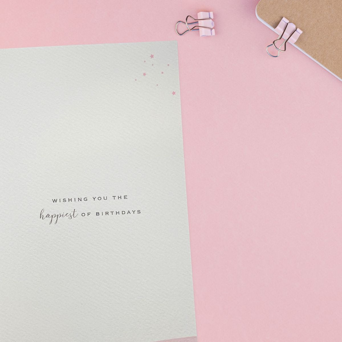 Brighstone Birthday Card - Champagne