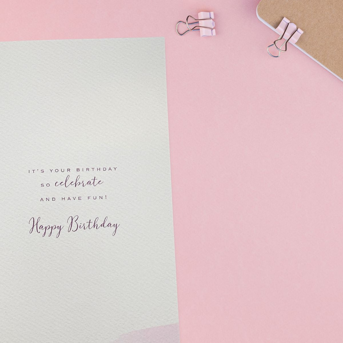 Brighstone Birthday Card - Rainbow Cake