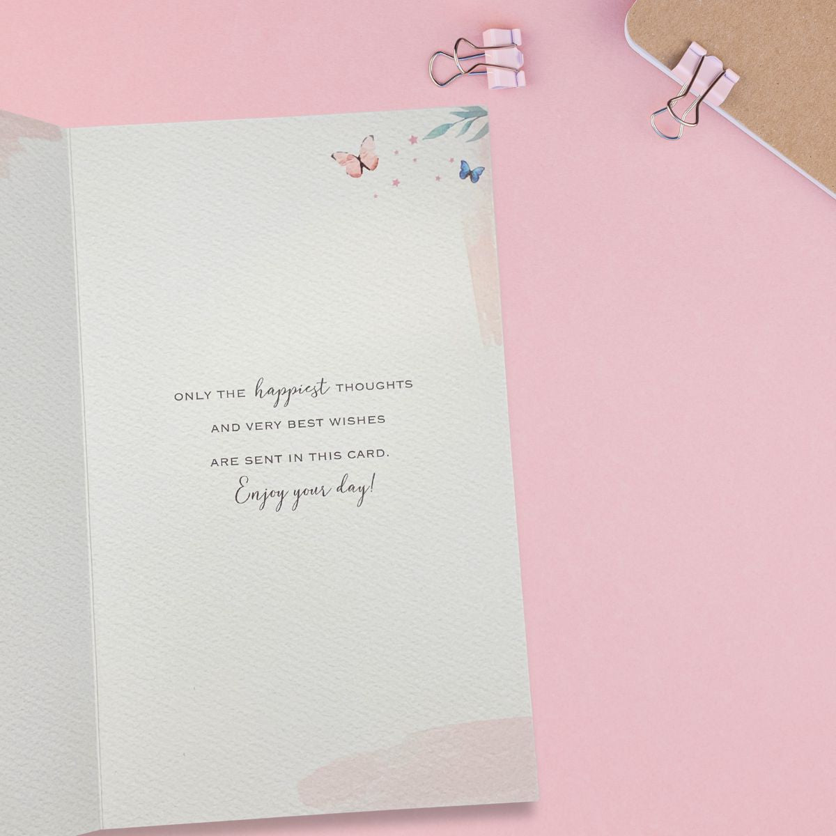 Brighstone Birthday Card - Butterfly