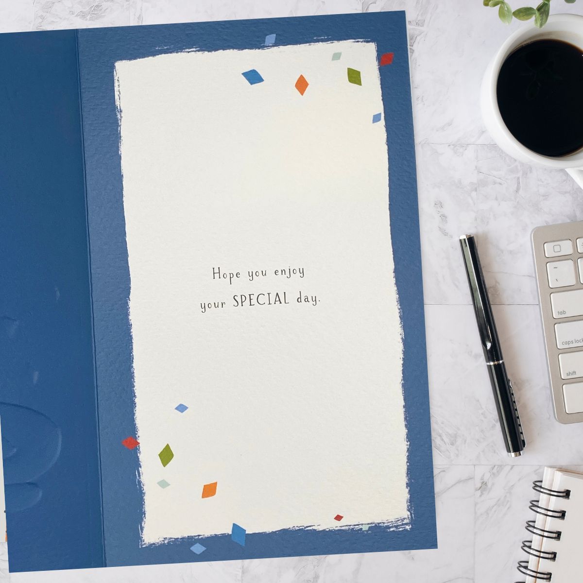 Skylight Birthday Card - Slice Of Cake