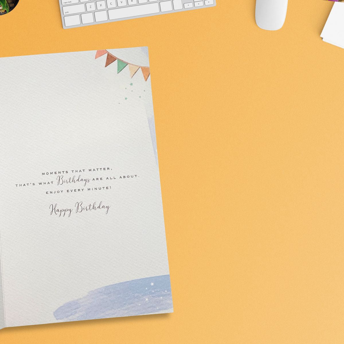 Brighstone Birthday Card - Beer & Crisps