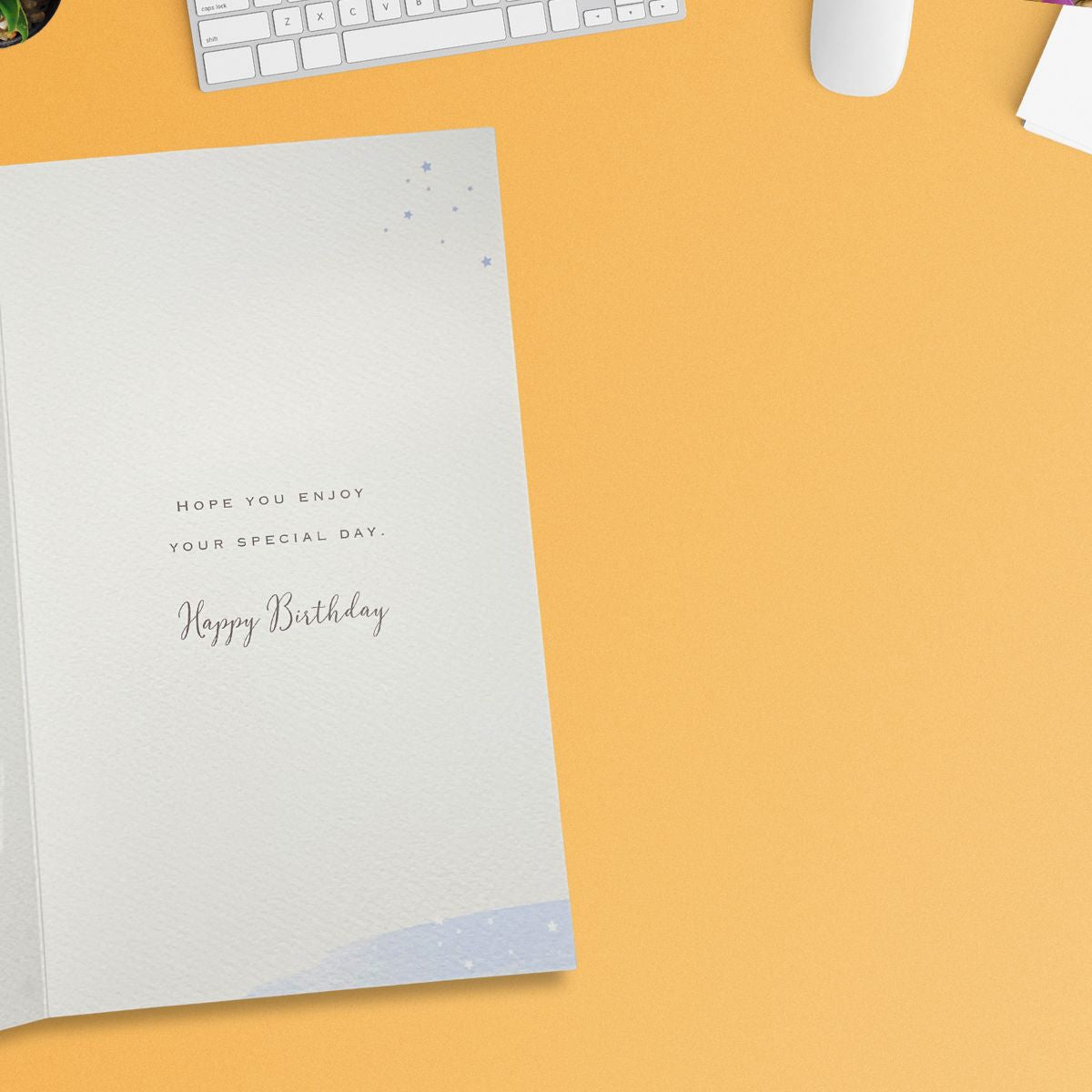 Brighstone Birthday Card - Cake & Gift