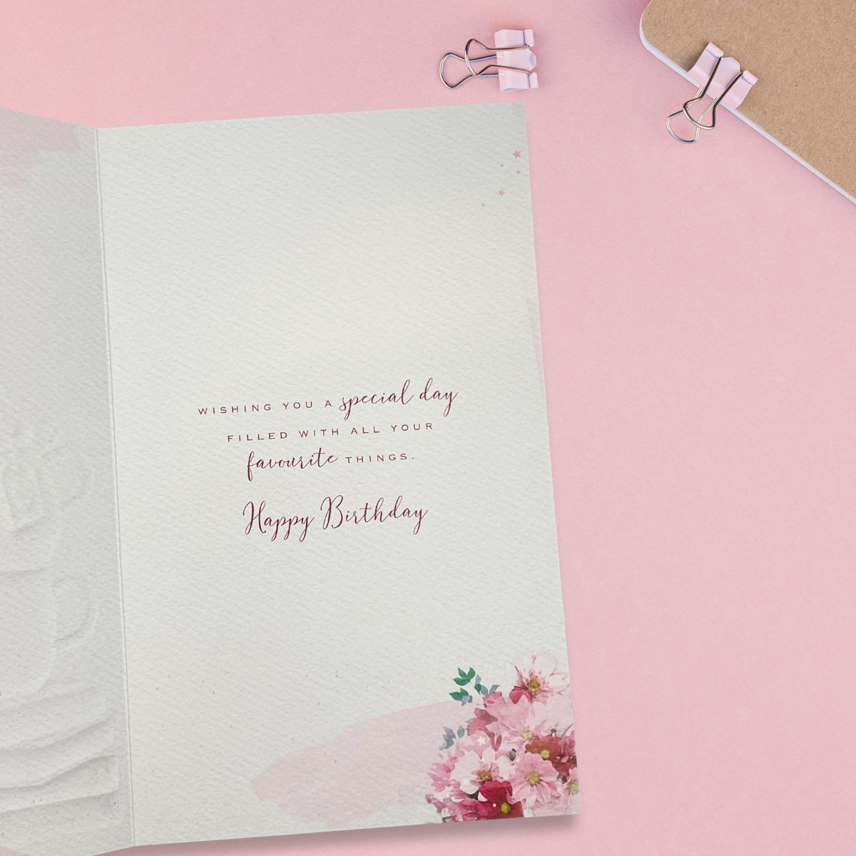 Brighstone Birthday Card - Tea & Books