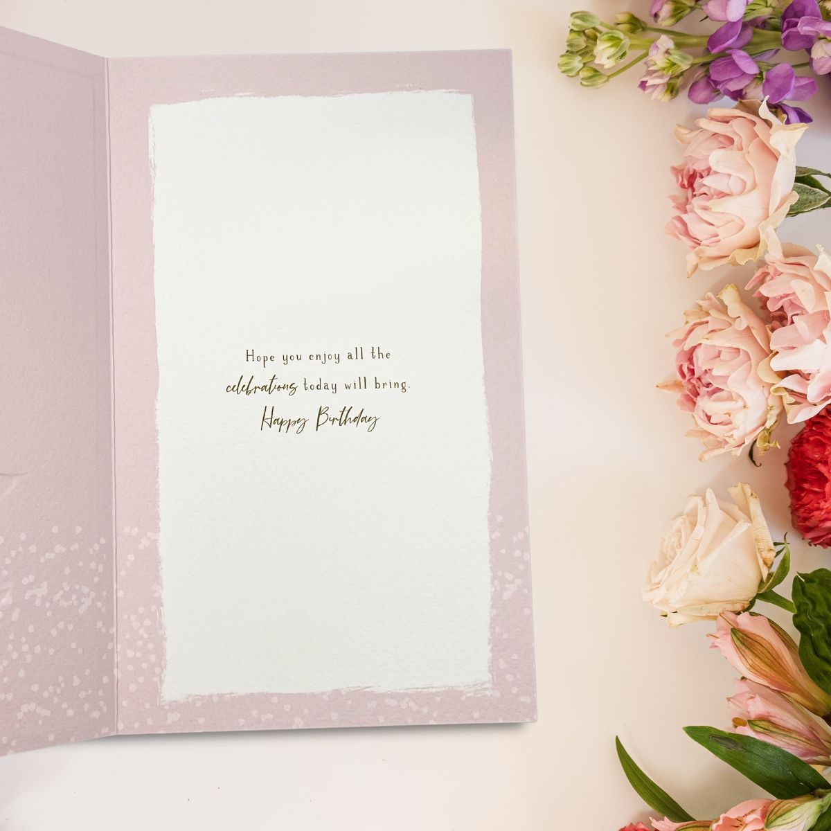 Skylight Birthday Card - Butterfly Envelope