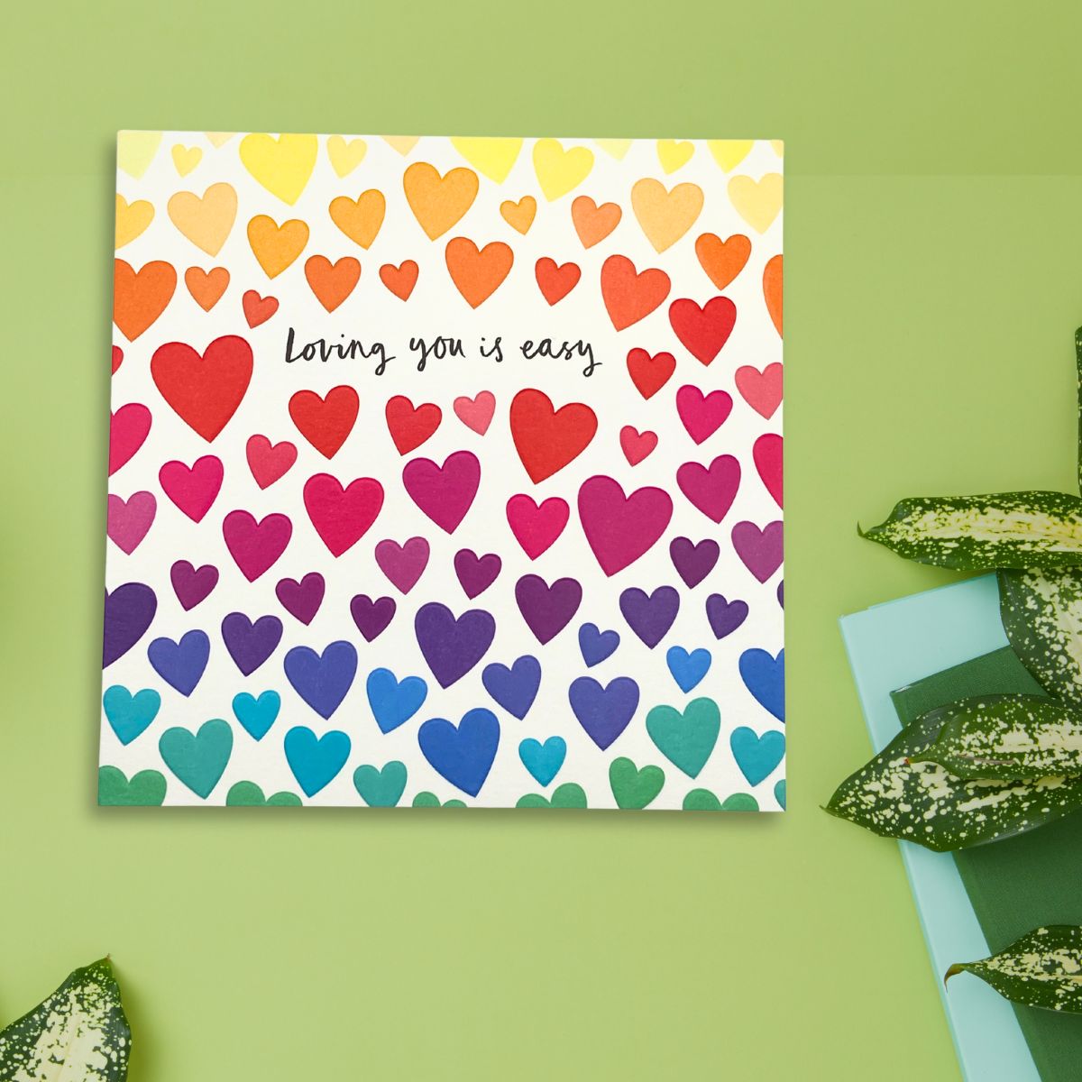Open Valentine's Day Card - Loving You Is Easy