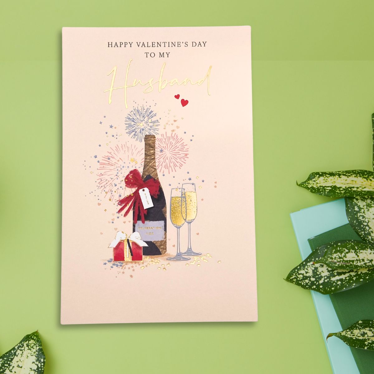 Husband Valentine's Day Card - Celebration Fizz