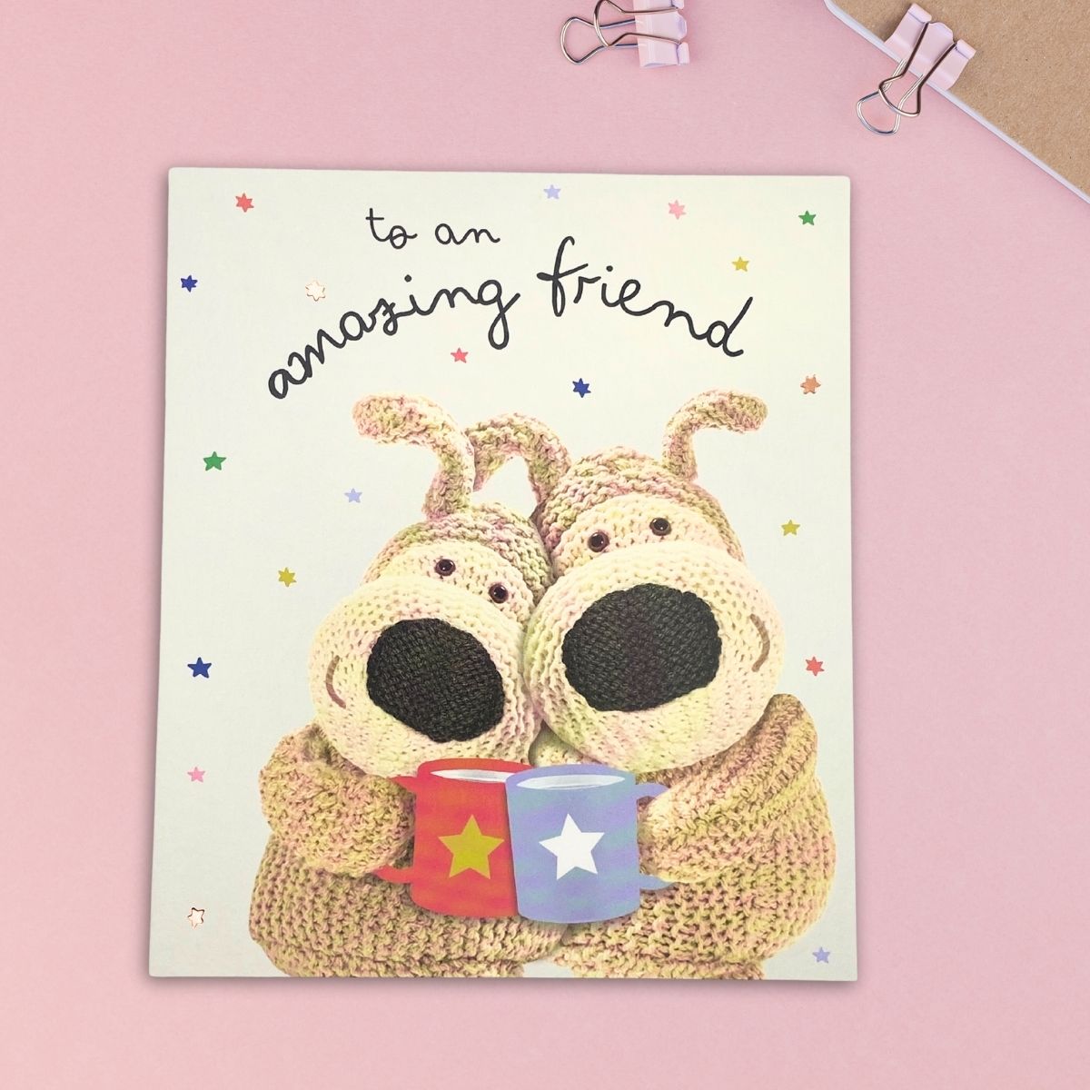 Friend Birthday Card - Boofle Bear Amazing Friend