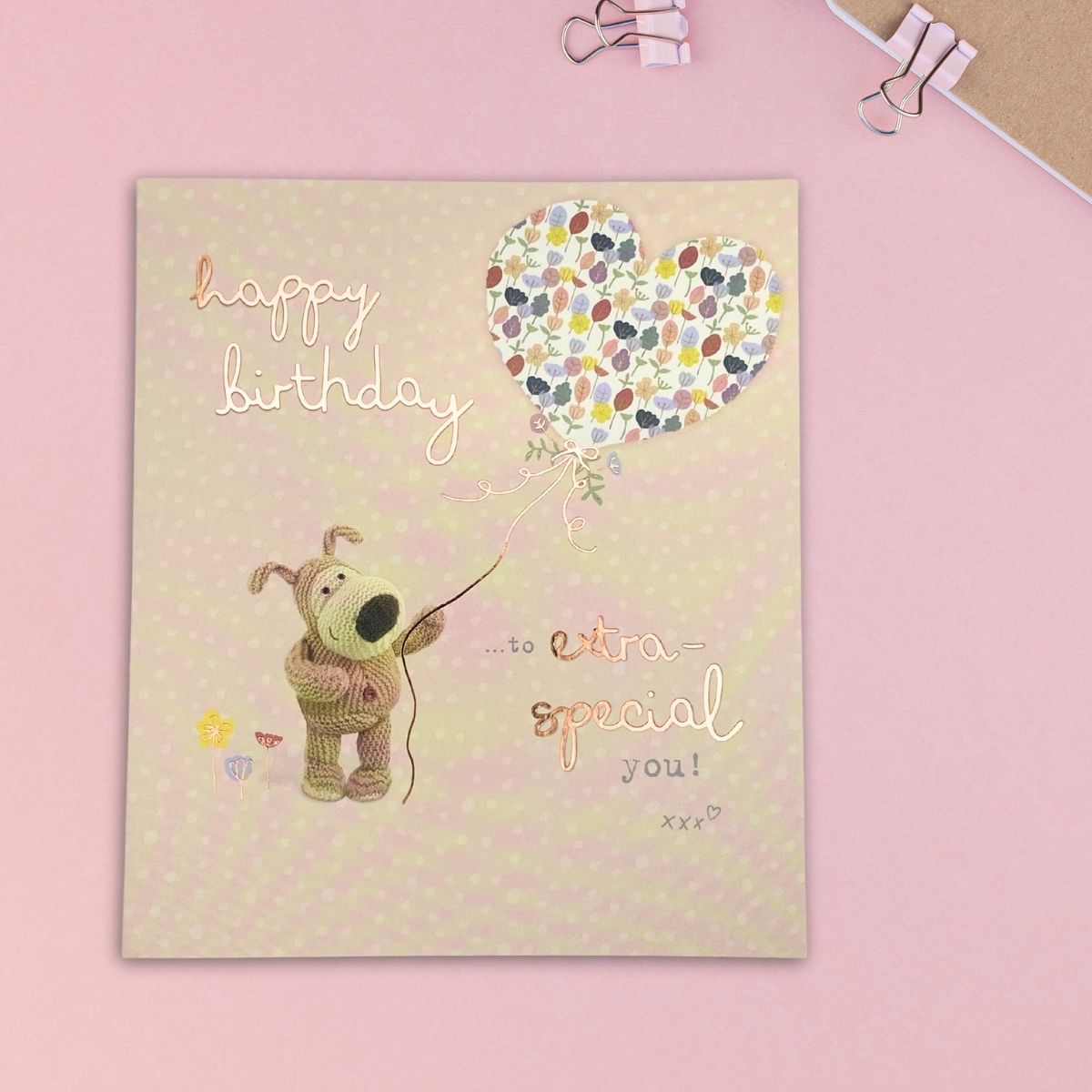 Boofle Bear Birthday Card - Extra-Special You!