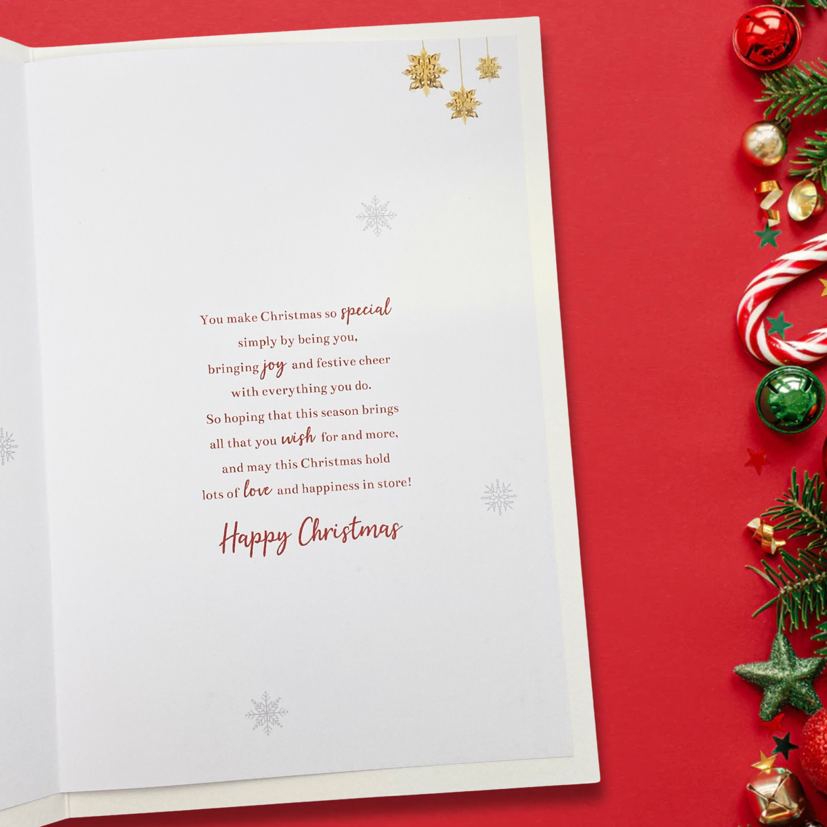 Parents Christmas Card - Essence