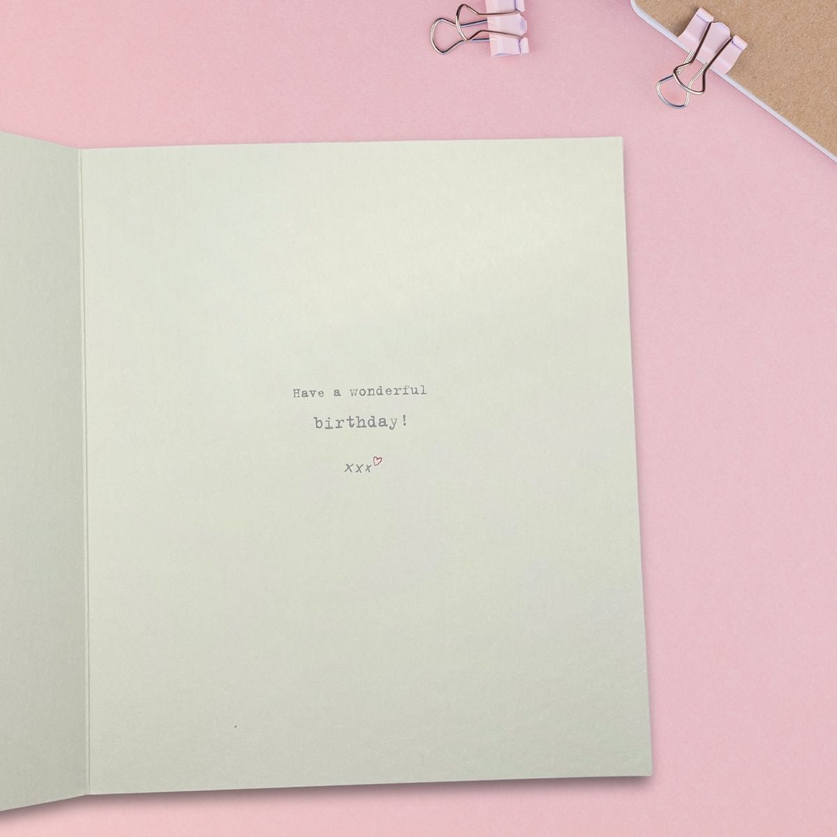 Boofle Bear Birthday Card - Just For You