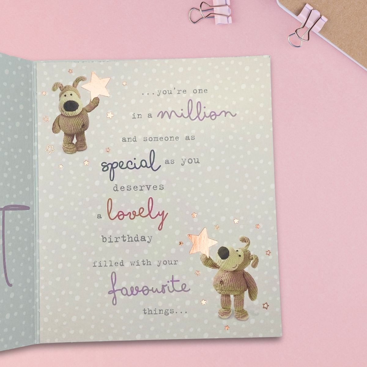 Friend Birthday Card - Boofle Bear