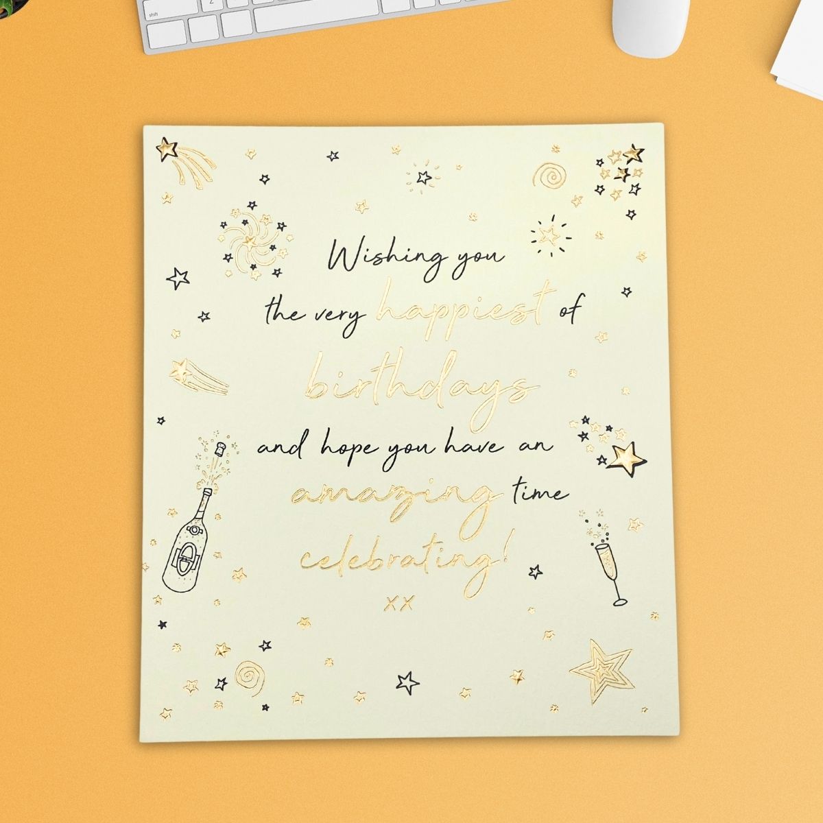 Love & Doodles Birthday Card - Happiest Of Birthdays