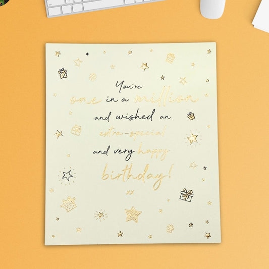 Love & Doodles Birthday Card - One In A Million