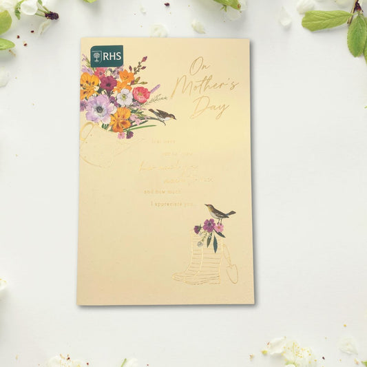 Open Mother's Day Card - RHS