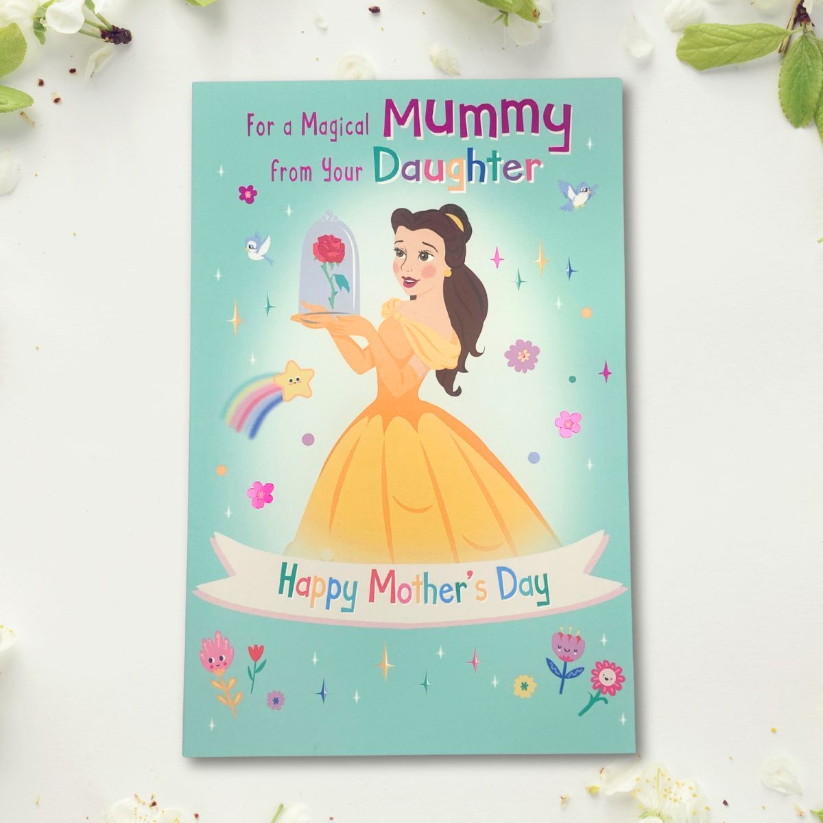 Mummy From Your Daughter Mother's Day Card - Disney Princess