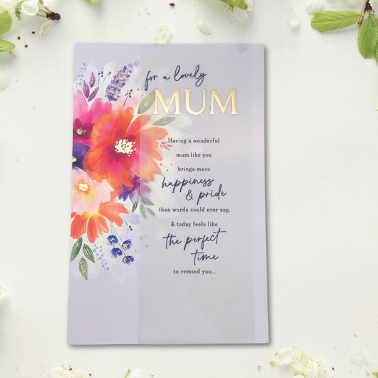 Mum Mother's Day Large Card - Sentiment Overlay