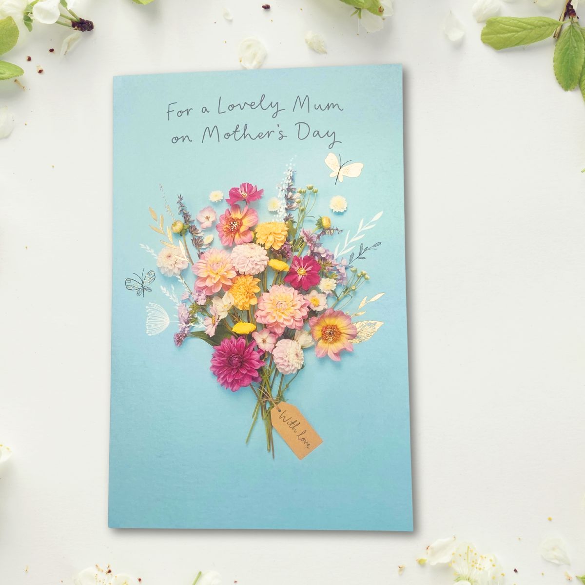 Mum Mother's Day Card - Wild Flowers