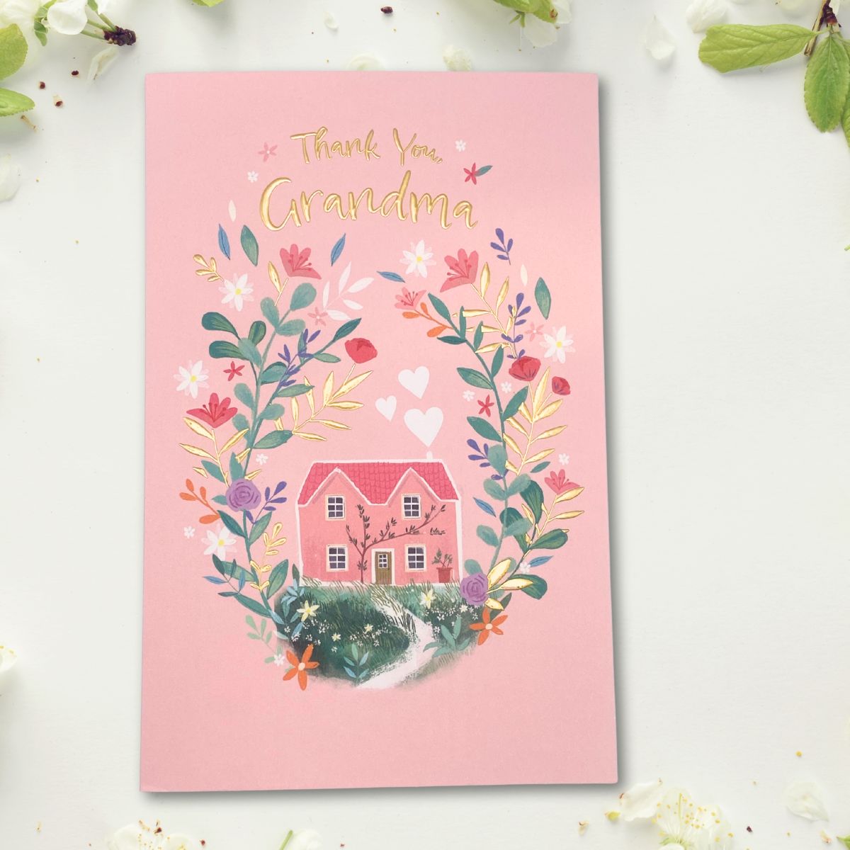 Grandma Mother's Day Card - House & Garland