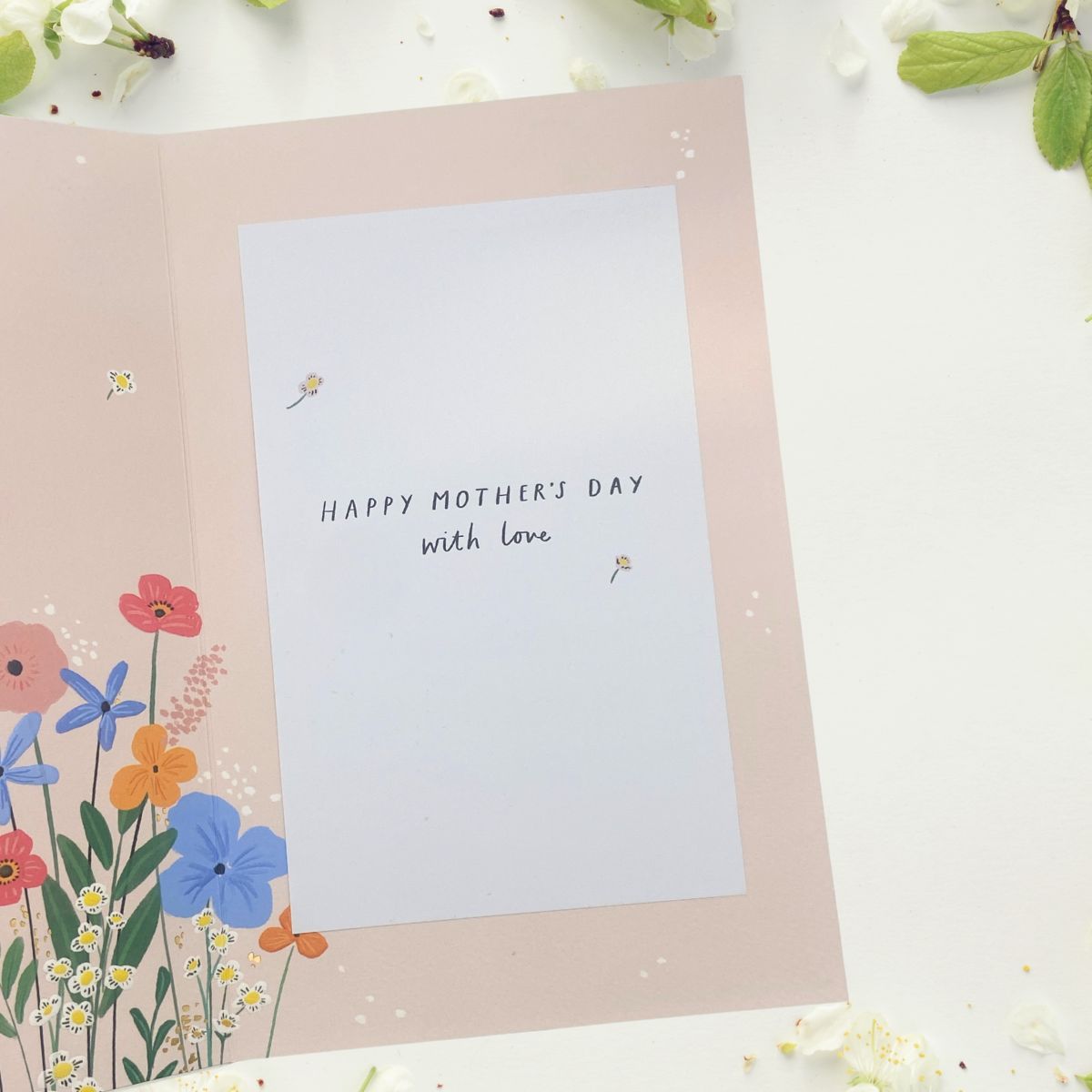 Mum Mother's Day Card - Vase Of Thanks