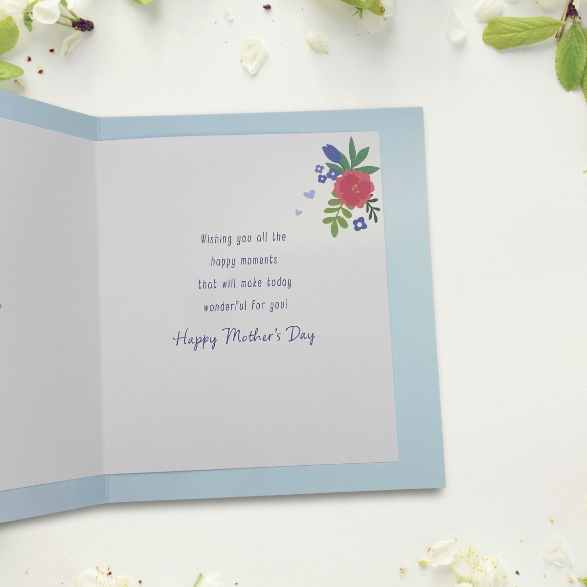 Someone Special Mother's Day Card - Decoupage Flower Bouquet