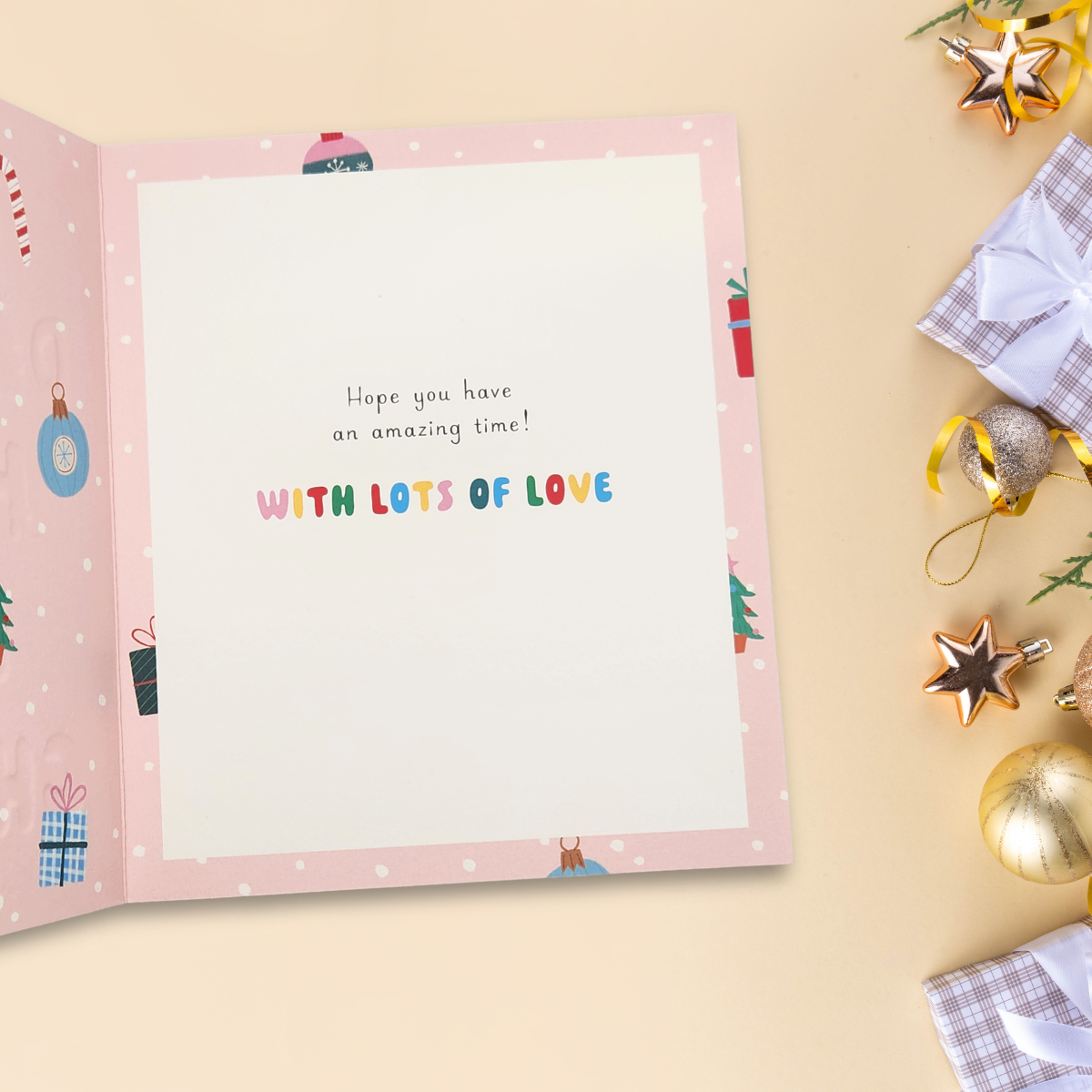 Granddaughter Christmas Card - Christmas Text
