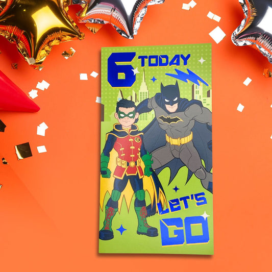 6th Birthday Card - Batman