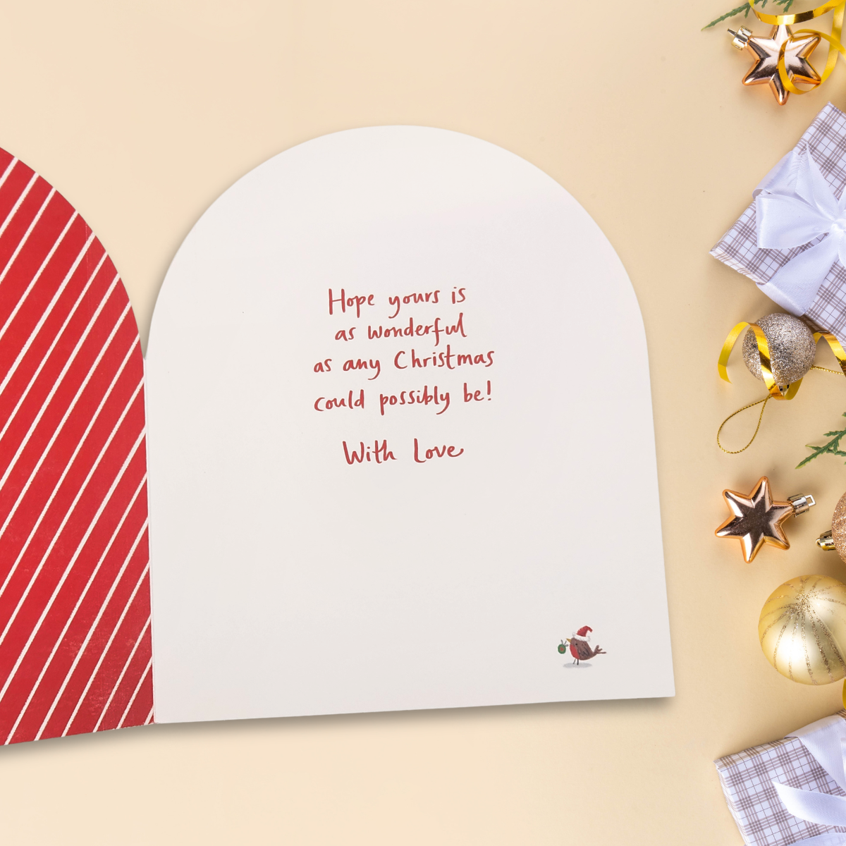 Grandparents Christmas Card - Mr & Mrs Claus
