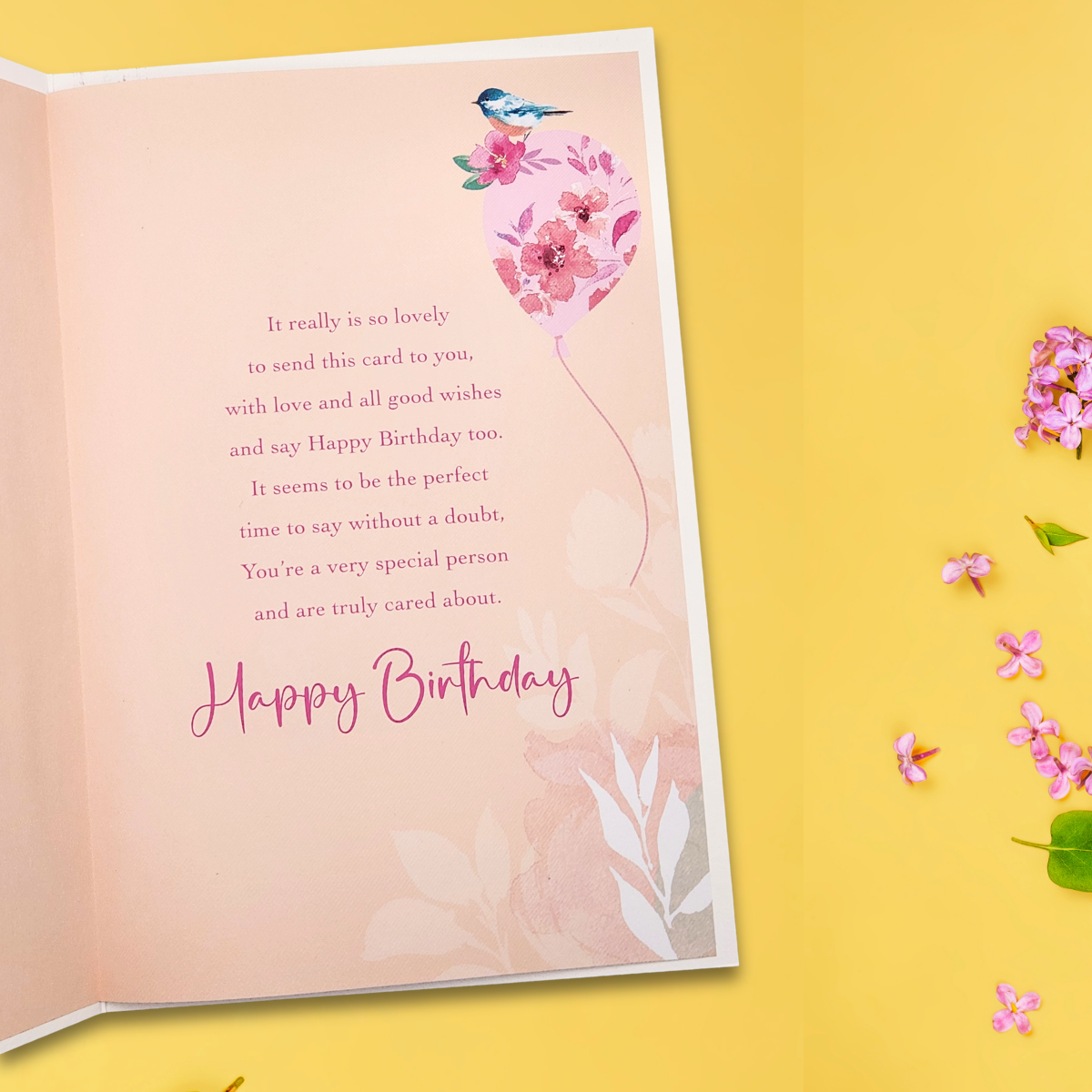Someone Special Birthday Card - Grace Pretty Florals