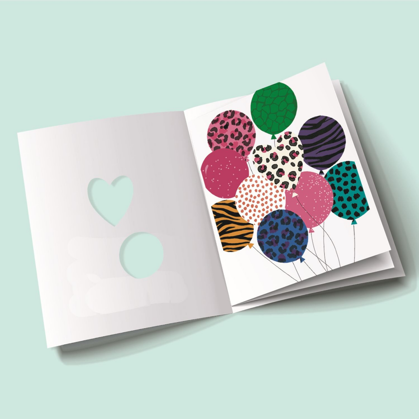 Sorbet Sunshine Birthday Card - Balloons