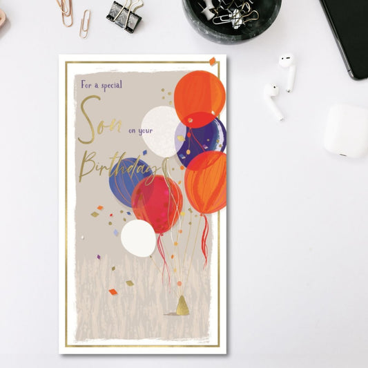 Son Birthday Card - Skylight Balloons