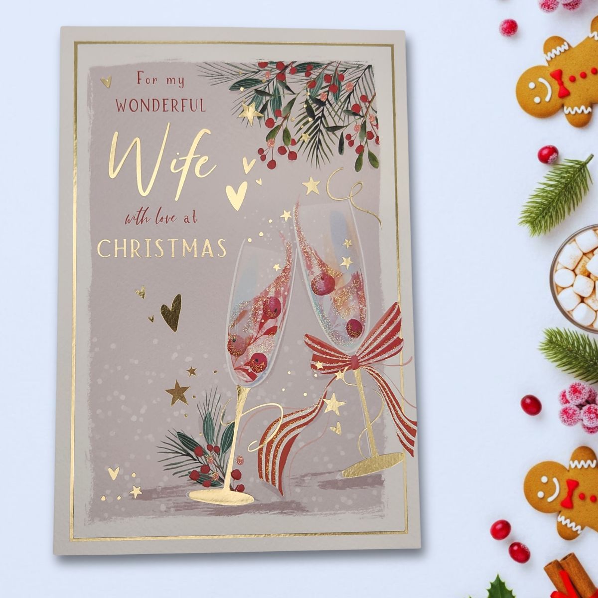 Wife Christmas Card - Skylight Flutes