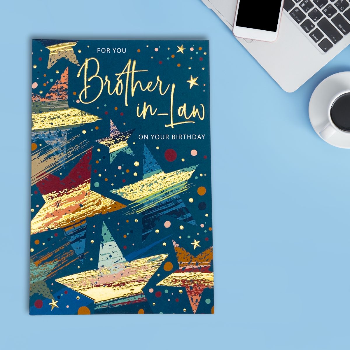 Brother-In-Law Birthday Card - Lumino Stars