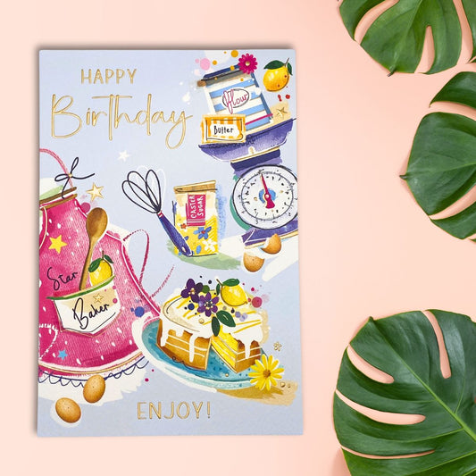 Signature Birthday Card - Birthday Baker!