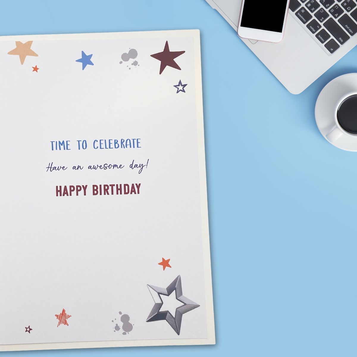 Signature Birthday Card - Cake Slice