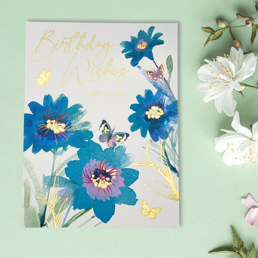 Traditionals Birthday Card - Birthday Flowers