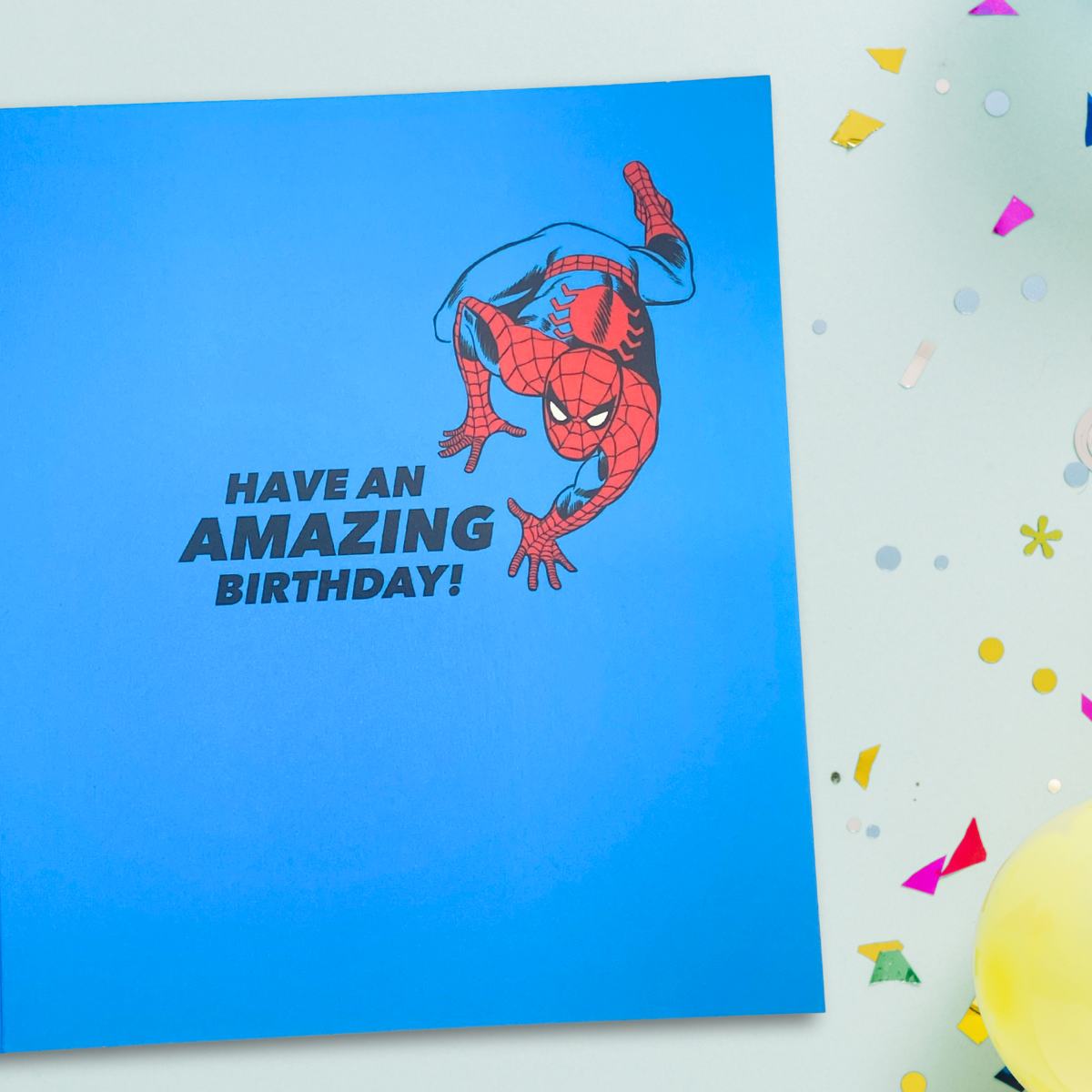 Son Birthday Card - Marvel Comics