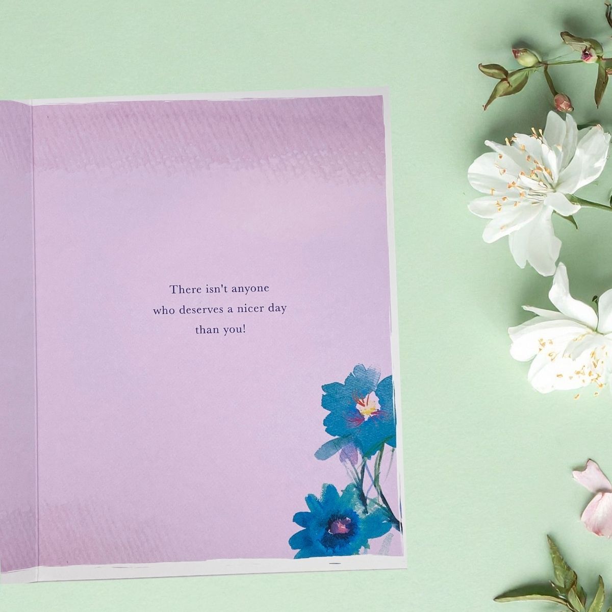 Traditionals Birthday Card - Birthday Flowers