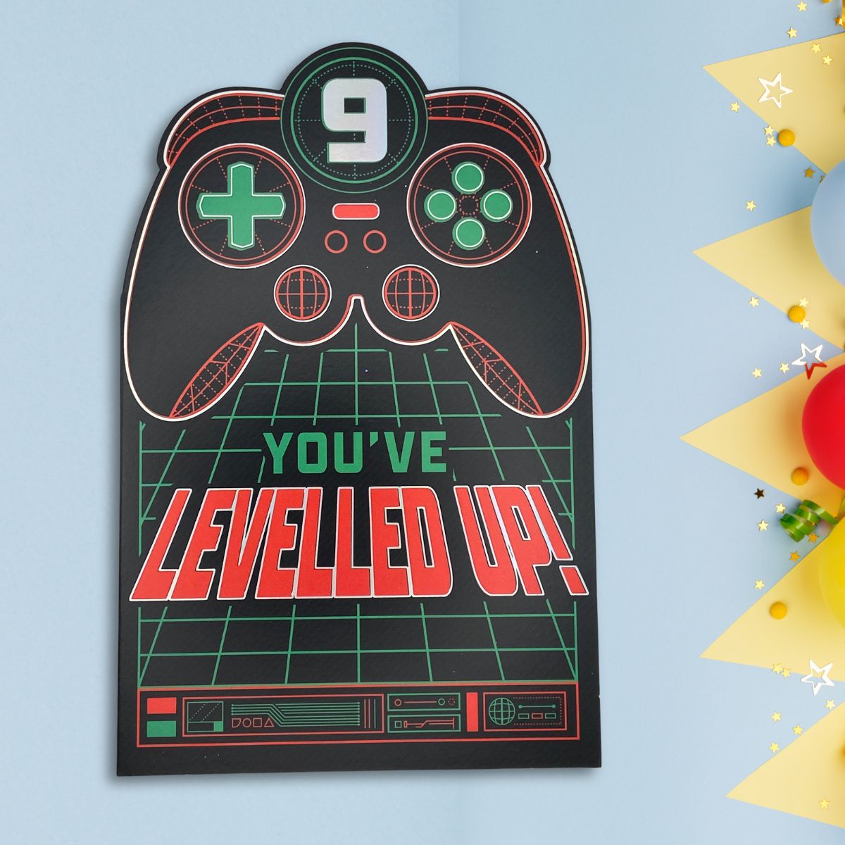 9th Birthday Card - You've Levelled Up