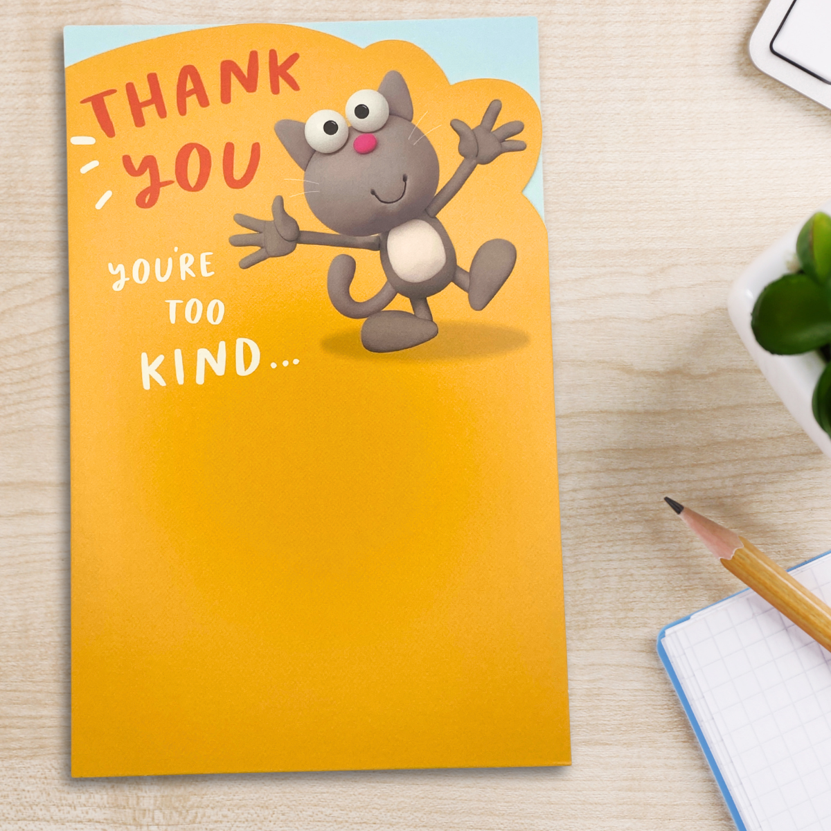 Thank You Card - Crackers