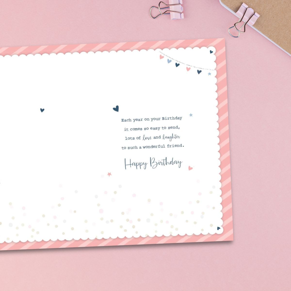 Friend Birthday Card - Cocktail & Cupcake