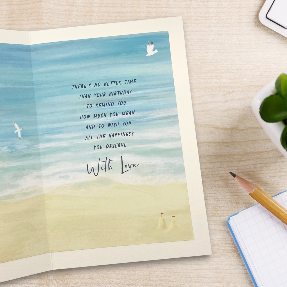 Son Birthday Card - Day At The Seaside