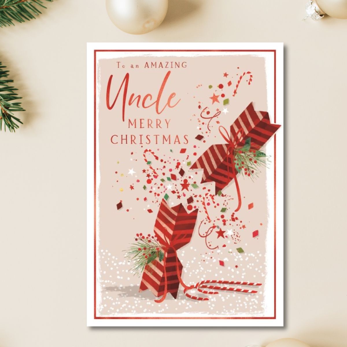 Uncle Christmas Card - Skylight