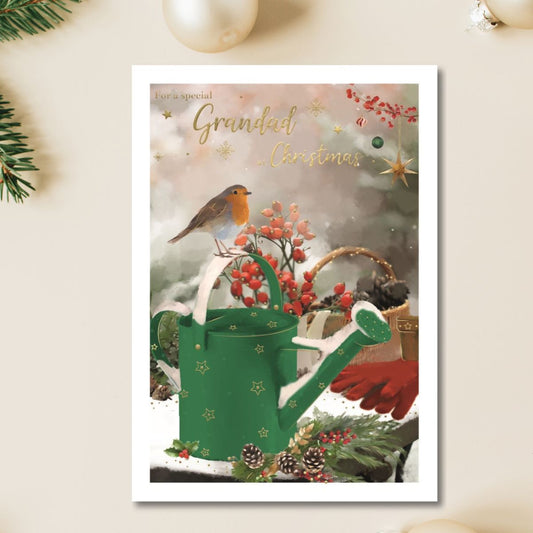 Grandad Christmas Card - Essence