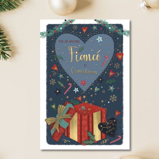 Fiancé Christmas Card - Pavillion
