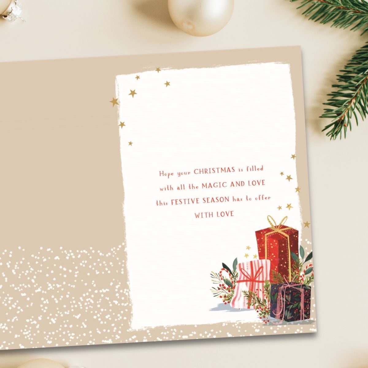 Grandchildren Christmas Card - Skylight