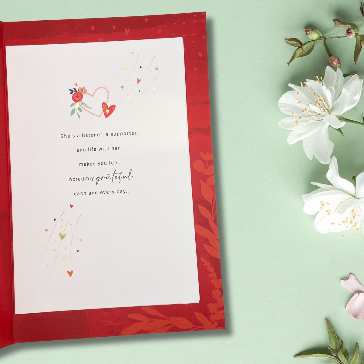 Wife Valentine's Day Large Card - What Is A Wife?