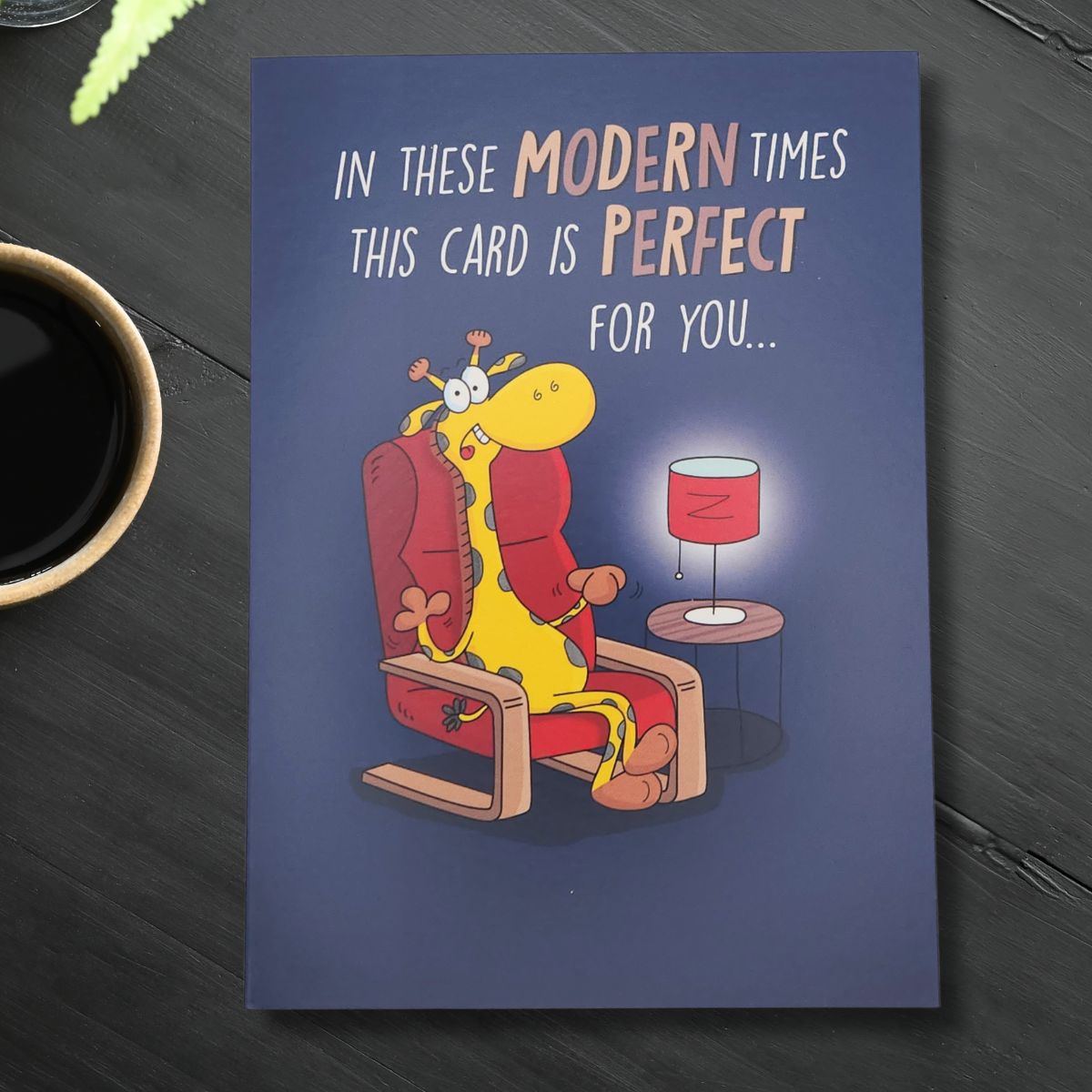 Funny Birthday Card - Giggles Modern Times
